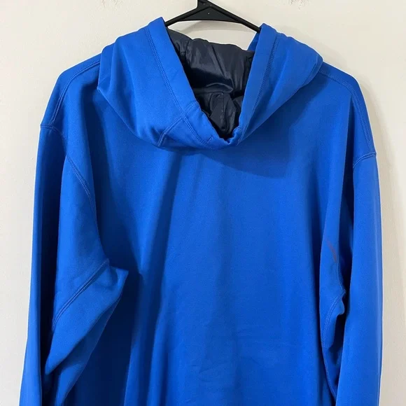 Nike Men's Therma-Fit Blue Graphic Pullover Hooded Sweatshirt Size XL - Picture 5 of 10